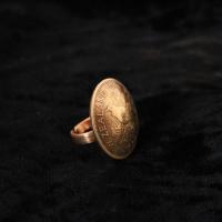 An image for jewellery piece copper penny ring